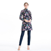 SIPO Free Shipping Muslim Suit Indonesia Women Patchwork Islamic Clothing Printed Floral Three Piece Muslim Swimwear