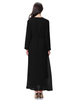 Designs Dubai Crew Neck Double Chiffon Breathable Muslim Islamic Women Abaya Dress Clothing