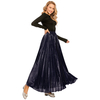 Simple And Versatile Women's Spring And Summer Waist A-line Pleated Skirt