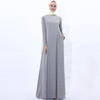 2021 Knitting Maxi Dress with Fringe Diamond Muslim Female Modest Abaya