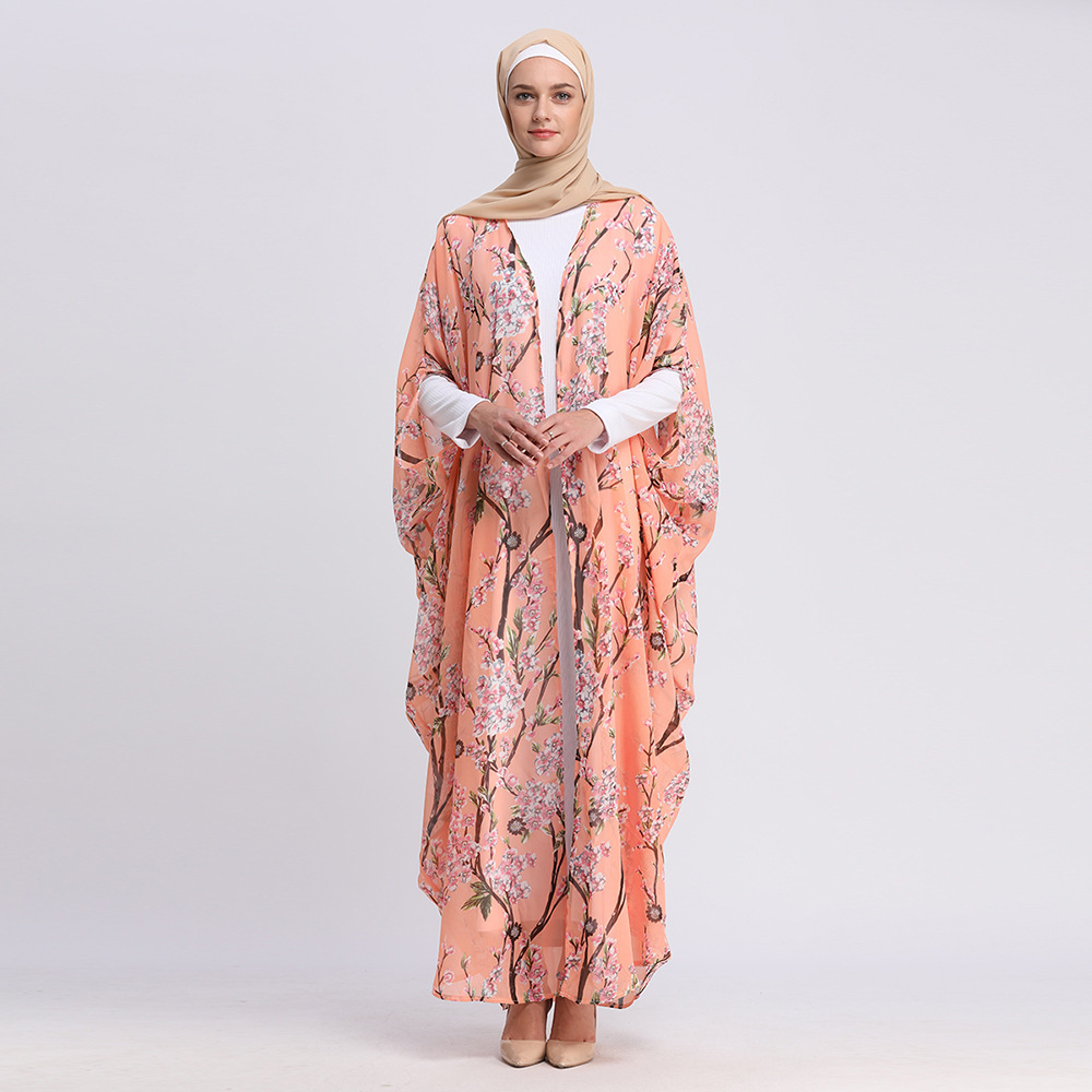 African Ladies Spring Islamic Clothing Chic Style Abaya Arabic Muslim Dresses Fashion Design