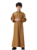 Fast Dispatch Modest Arab Boy Children's Clothing Thobe Male Shirt Long Sleeve Abaya