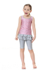 Muslim Comfortable Girls' Swimwear Conservative Split Swimsuit