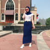 Modern Modest Fashion New Muslim Lady Latest Design Sheath Dress Skirt