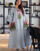  Dubai Robe Femme Musulman Vetement Femme Women Islamic Clothing Turkish Prayer Clothes Modest Kebaya Maleisie Kimono Maxi Dress Open Abaya