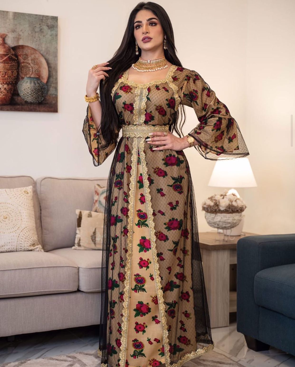Muslim Islamic Women Clothing Dubai Abaya Fabric Kimono Maxi Modest Cardigan