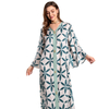  Embroidery Women Kebaya Maleisie Vetement Femme Dubai Robe Femme Musulman Turkish Islamic Clothing Vêtements Modest Borka Prayer Clothes Maxi Dress Open Abaya