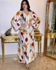 Islamic Clothing Dubai Vêtements Print Modest Muslim Dress Women Borka Embroidery Cotton Kimono Abaya