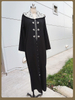 Morocco Lace Modest Fashion Muslim Robe Loose Islamic Maxi Dresses Abaya