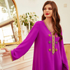 Long Sleeve Handmade Plus Size Robe Loose Islamic Party Modest Muslim Women Maxi Dresses Abaya