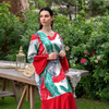  Kaftan Islamic Clothing Muslim Dress Open Kimono Borka Fabric Dubai Fashion Wholesale Modest Embroidery Abaya