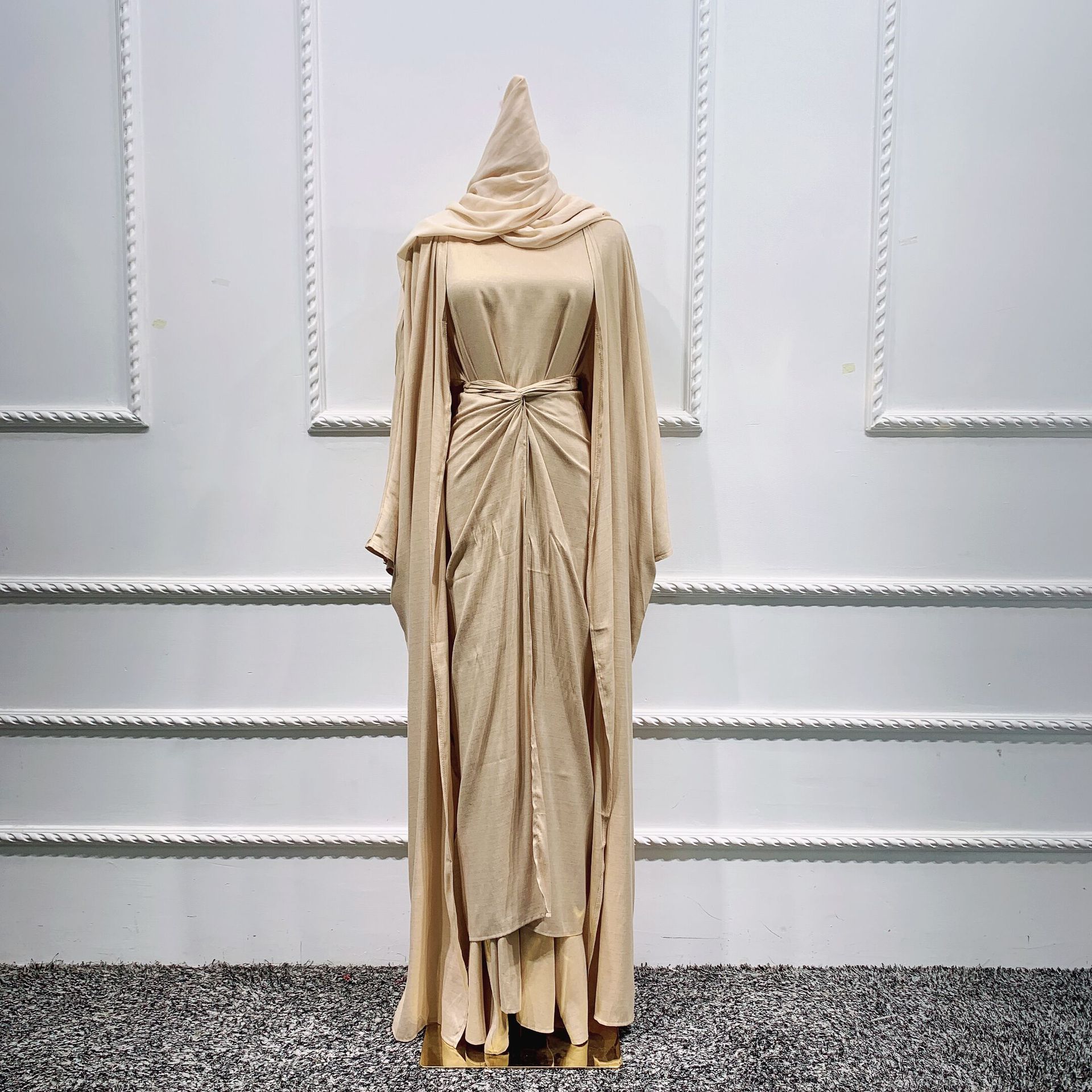 Boutique Online Modern Arabic Style Modest Fashion Islamic Dress Robe Muslim Maxi Dresses Abaya