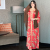  Ladies Women Modest Fabric Kaftan Islamic Clothing Muslim Dress New Designs Kimono Borka Fashion Dubai Abaya