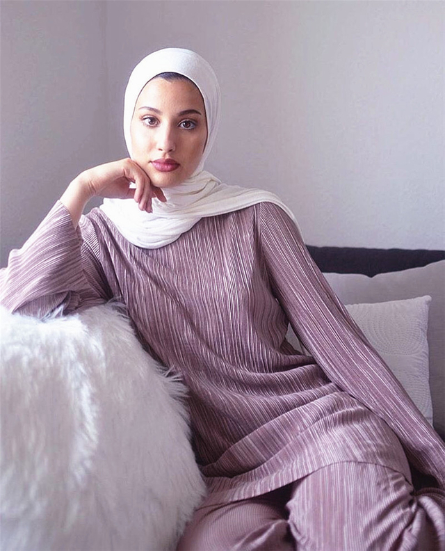 Turkey Middle East New Design Dubai Muslim Lady Modest Fashion Blouse Set