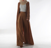 Turkey Kimono Cardigan Robe Dubai Maxi Dresses Islamic Women's Modest Lady Open Abaya