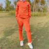 Modest Fashion Sportswear Casual New Design Dubai Middle East Muslim Lady Blouse Set