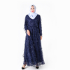 Muslim Sequin Robe Modest Fashion Middle East Islamic Maxi Dresses Loose Abaya
