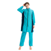 Modest Middle East Swimsuit Three-piece Suit Women's Loose Large Size Zipper with Hood Thin Sportswear