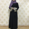  Arab Kaftan Islamic Clothing 2022 Modest Thobe Burka Dubai Turkish Caftan Morocco Kimono Jalabiya Bat Sleeve Abaya Muslim Prayer Women Maxi Dress Abaya