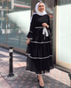  Kaftan Caftan Jalabiya 2022 Islamic Clothing Modest Arab Bat Sleeve Kimono Burka Turkish Morocco Muslim Thobe Abaya Dubai Prayer Women Maxi Dress Abaya