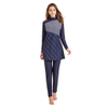 Printed Modest Islamic Women's Full Cover Swimsuits Beach Swimsuits Burkini