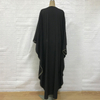  Modest Morocco Bat Sleeve Turkish Kimono Burka Jalabiya Arab Abaya Dubai Kaftan Muslim Caftan Islamic Clothing 2022 Thobe Prayer Women Maxi Dress Abaya