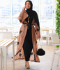 Chiffon Open Cardigan Robe Modest Muslimah Lady Skirt Dubai Maxi Dresses Islamic Women's Abaya