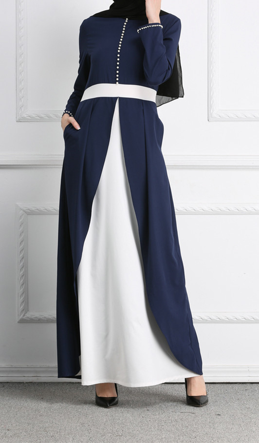 2022 Malaysian Dubai Eid Modest Islamic Maxi Dresses for Sale Muslim Abaya