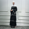 2022 Prayer Malaysian Dubai Eid Modest Islamic Maxi Dresses for Sale Muslim Abaya