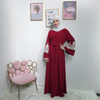 Malaysian Suppliers Modest Islamic Dubai Maxi Dresses for Sale Muslim Abaya
