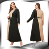 AliExpress Amazon New Fashion Stitching Tassel Sequins Large Size Dress Long Skirt