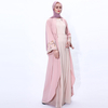 New Dubai Travel Embroidery with Cardigan Women's Long Skirt Kimono Wholesale
