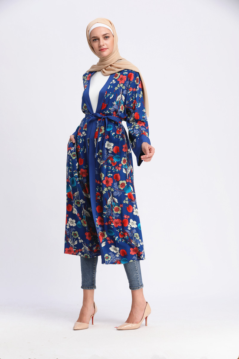 Color Cardigan New Maxi Dresses Amazon Emirates Modest Fashion Islamic Muslim Open Abaya