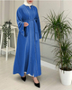 Ebay Modern Dubai Arabic Latest Fashion Lady Islamic Modest Muslim Maxi Dresses Open Abaya