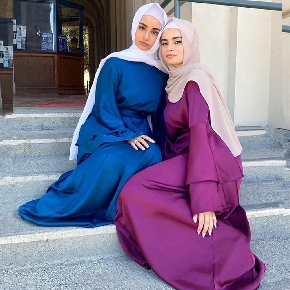 Islamic Dress Modern Arabic Style Modest Fashion Cheap Muslim Maxi Dresses Abaya