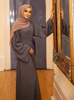 Online Modern Arabic Style Modest Fashion Islamic Dress Cheap Muslim Maxi Dresses Abaya