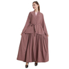  Open Abaya Dubai 2022 Caftan Bat Sleeve Muslim Burka Arab Morocco Kimono Thobe Islamic Clothing Jalabiya Modest Turkish Kaftan Prayer Women Maxi Dress Open Abaya