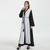 Open Abaya Arab Turkish Islamic Clothing 2022 Caftan Kimono Muslim Kaftan Thobe Abaya Jalabiya Morocco Burka Modest Bat Sleeve Dubai Prayer Women Maxi Dress Open Abaya