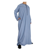Fashion Arabic Loose Design Casual 2022 Muslim Islamic Cotton New Men's Wholesale Robe Thobe