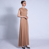 INS New Spring And Summer Solid Color Base Skirt Basic Sleeveless Long Dress Female Spot Delivery