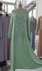2022 New Design Women Modest Lady Skirt Dubai Maxi Dresses Islamic Dubai Women's Abaya