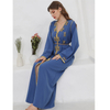 Modest Cardigan Long Sleeve Islamic Dubai Maxi Dresses Muslim Clothing Robe Asia Women's Abaya