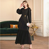 Muslim Women Modest Lady Skirt Dubai Maxi Dresses Islamic Dubai Women's Abaya