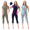 Fashion Swimwear Fabric Sportswear 2021 Women Sportswear Modest Muslim Islamic Clothing Swimwear Swimsuit Burkini