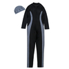  Plus Size Swimming Cap Pants Muslim Fashion Fabric 2021 Islamic Clothing Swimwear 3 Pieces Women Modest Sportswear Sportswear Full Cover Swimwear Swimsuit Burkini