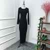 Manufacture Modest Designer Women Dubai Ladies Muslim Plus Size Maxi Dresses Islamic Abaya