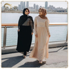 Ladies European New Muslim Plus Size Maxi Dresses Modest Designer Islamic Abaya