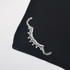 INS Chiffon Rhinestone Long Scarf Ladies Pure Color Crown Scarf in Stock T506