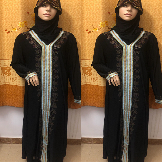  Caftan Dubai Kaftan Islamic Clothing Jalabiya Jilbab Burka Muslim Turkish 2022 Thobe Prayer Women Maxi Dress Abaya