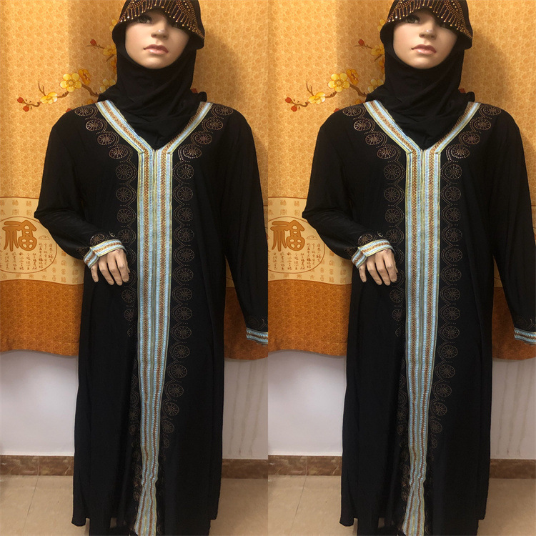  Caftan Dubai Kaftan Islamic Clothing Jalabiya Jilbab Burka Muslim Turkish 2022 Thobe Prayer Women Maxi Dress Abaya